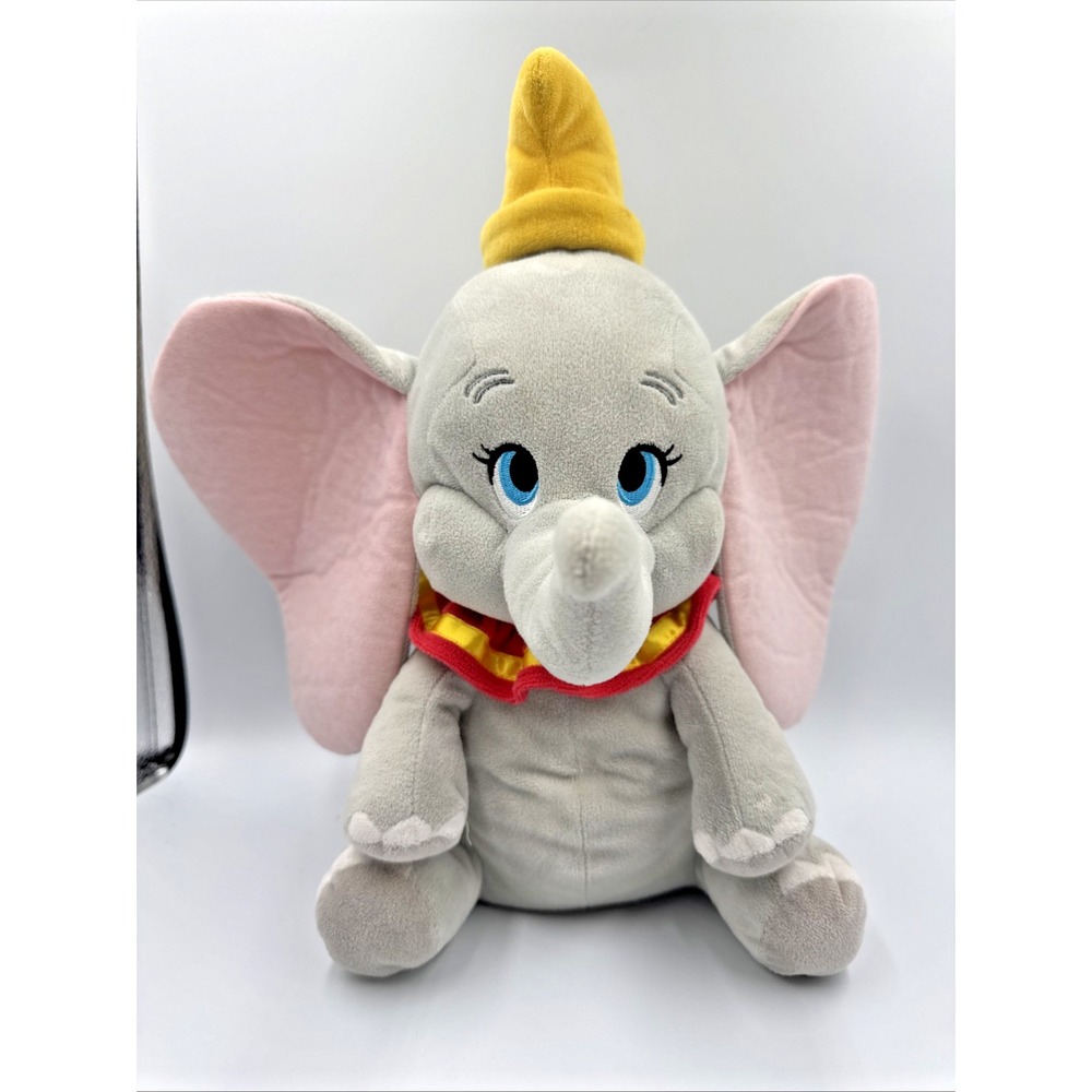 Disney Store Plush Stuff Circus Elephant‎ Animal 15" Dumbo